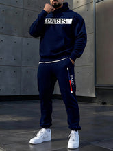 Hoodie occasionnel des hommes et l'ensemble de pantalon